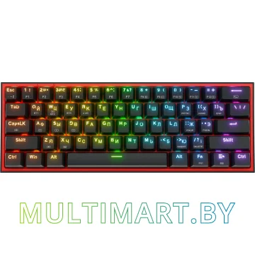 Клавиатура Redragon Fizz Pro (черный/красный)